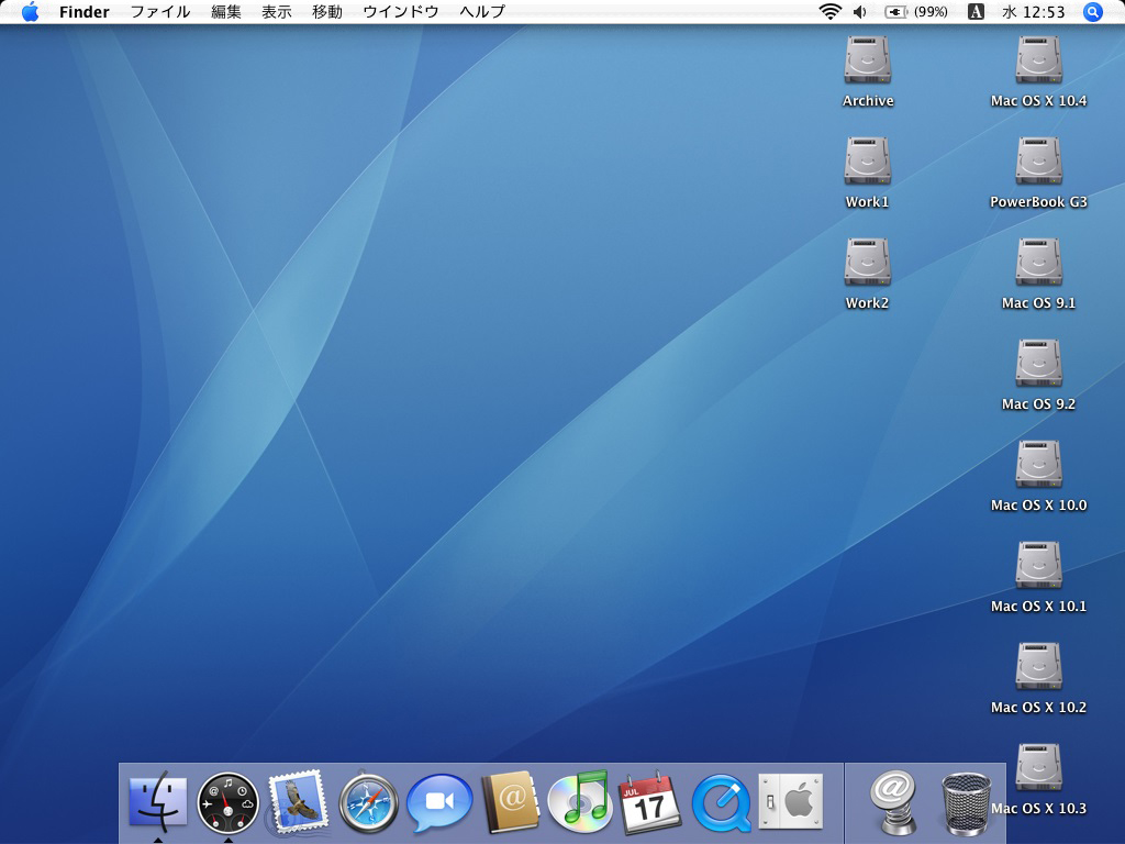APPLE MAC OS X 10.3 PANTHER J